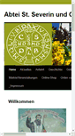 Mobile Screenshot of abtei-st-severin.de